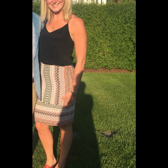 J Crew | Colorful Pencil Skirt - Picture 5 of 5